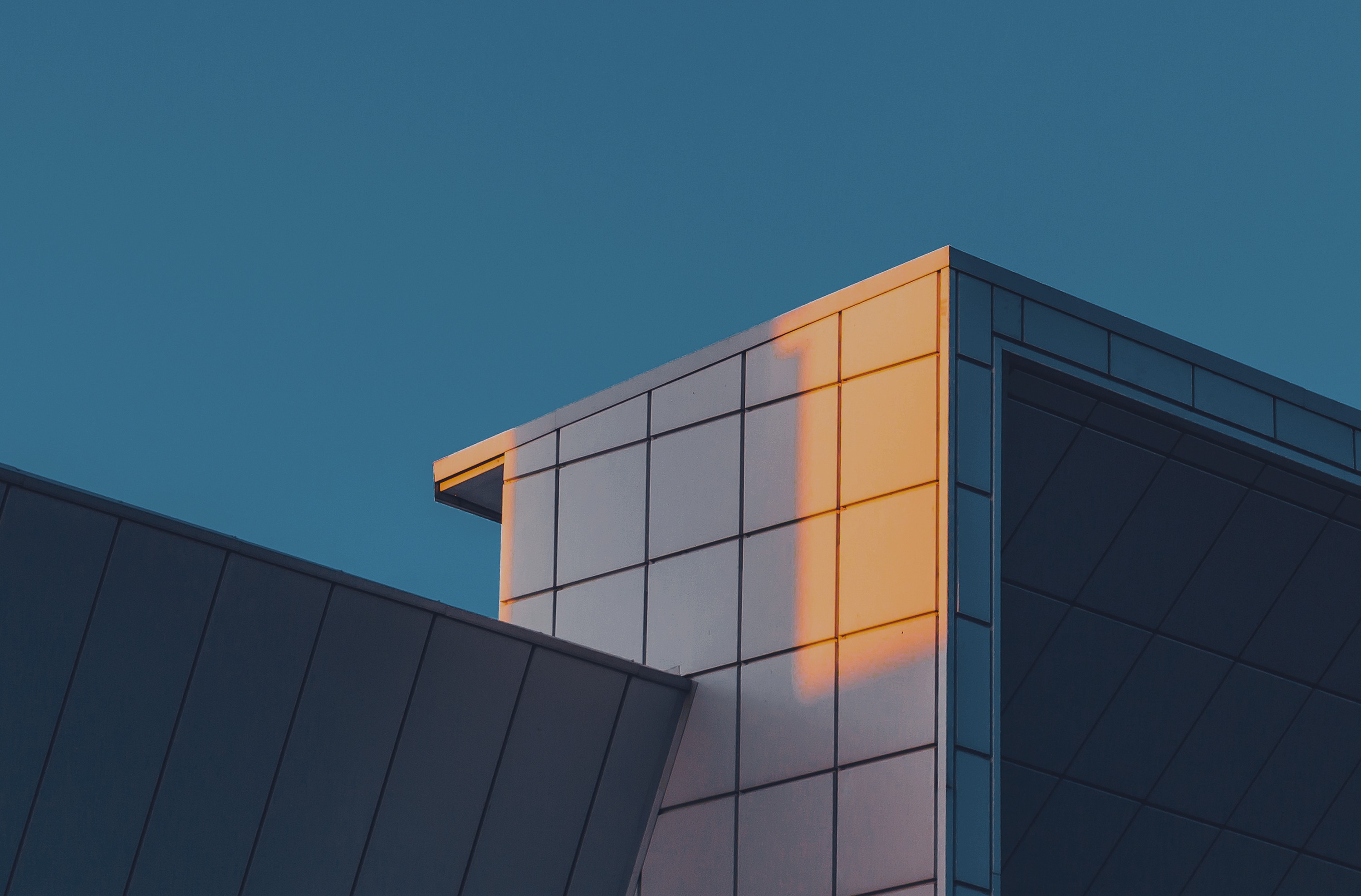 Modern architectural facade